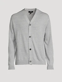 Larus Linen-Blend Cardigan