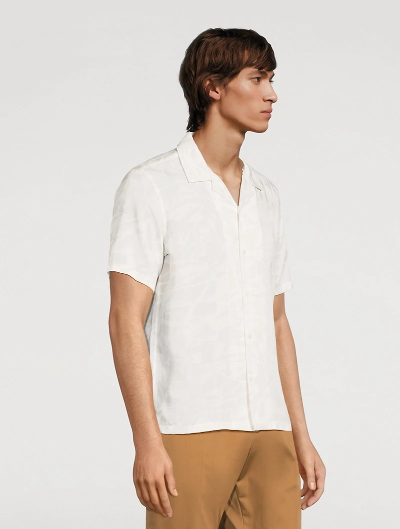 Irving Camp Shirt Abstract Print