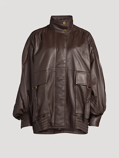 Illustration Leather Jacket