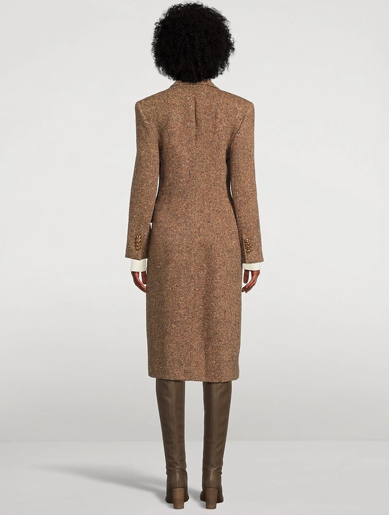 Illustration Double-Breasted Coat
