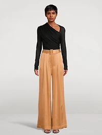 Illustration Asymmetric Jersey Bodysuit