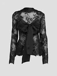 Illustration Lace Blouse