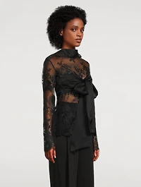 Illustration Lace Blouse