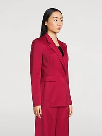 Seamed-Waist Blazer
