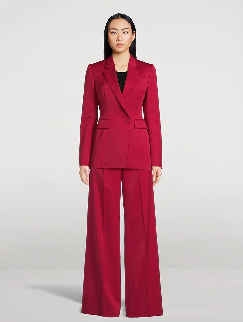 Seamed-Waist Blazer