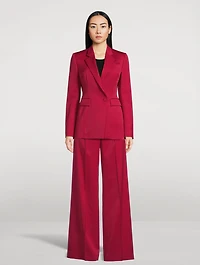Seamed-Waist Blazer