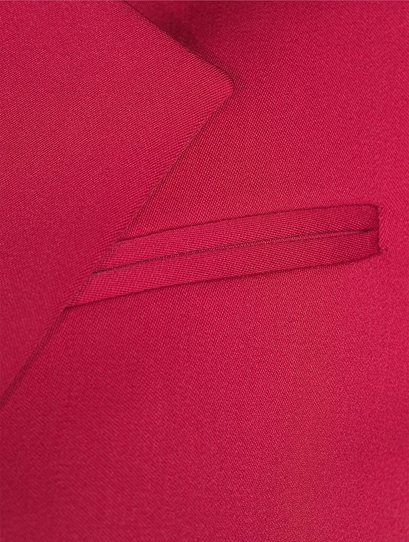 Seamed-Waist Blazer
