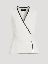 Elliot Wrap-Front Top