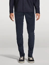 Corduroy Slim-Fit Pants