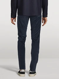 Corduroy Slim-Fit Pants