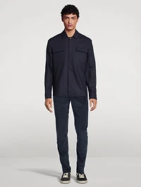 Corduroy Slim-Fit Pants