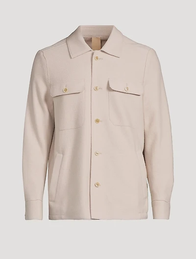 Carbone Capsule Boiled Wool Overshirt