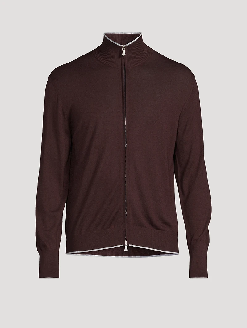 Avalon Wool Zip Sweater