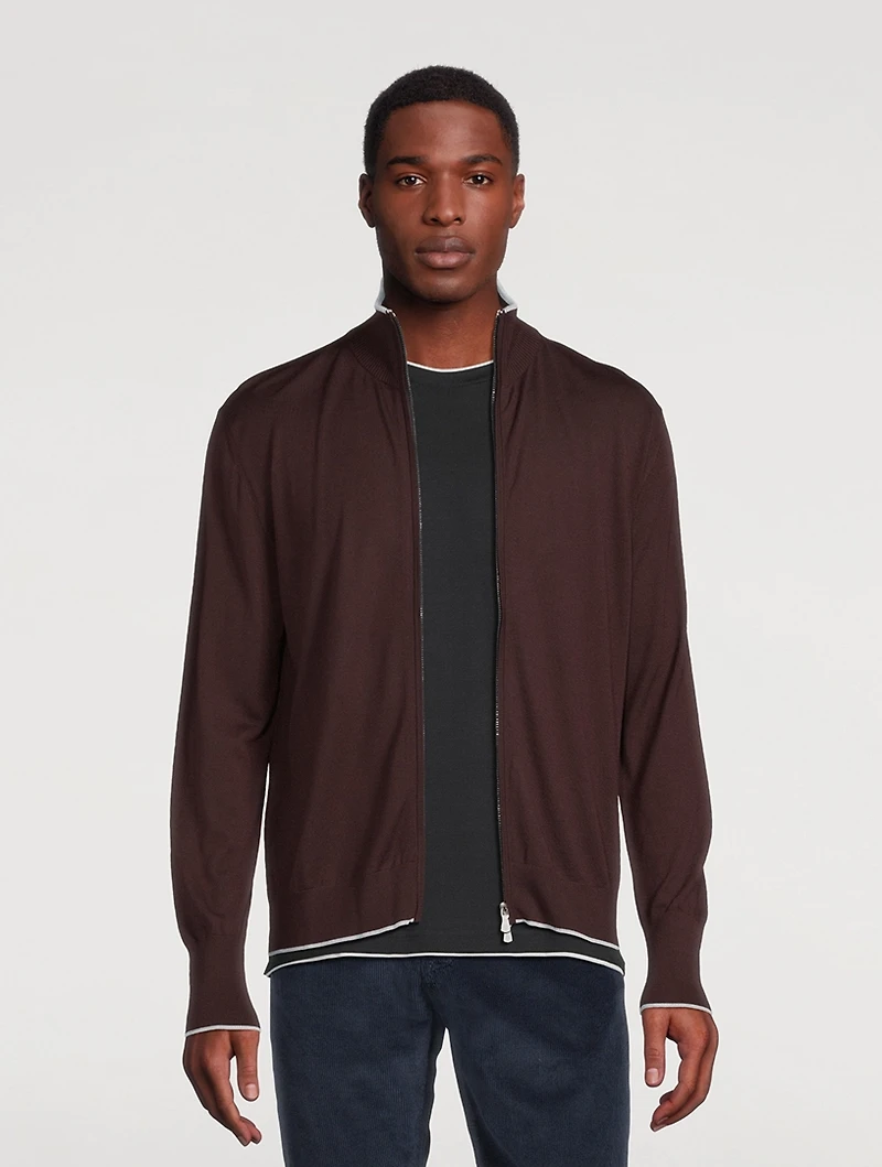 Avalon Wool Zip Sweater
