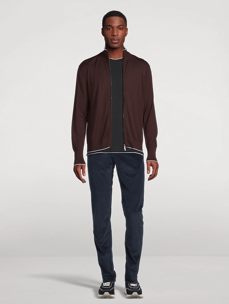 Avalon Wool Zip Sweater