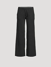 Drawstring Cashmere Trousers
