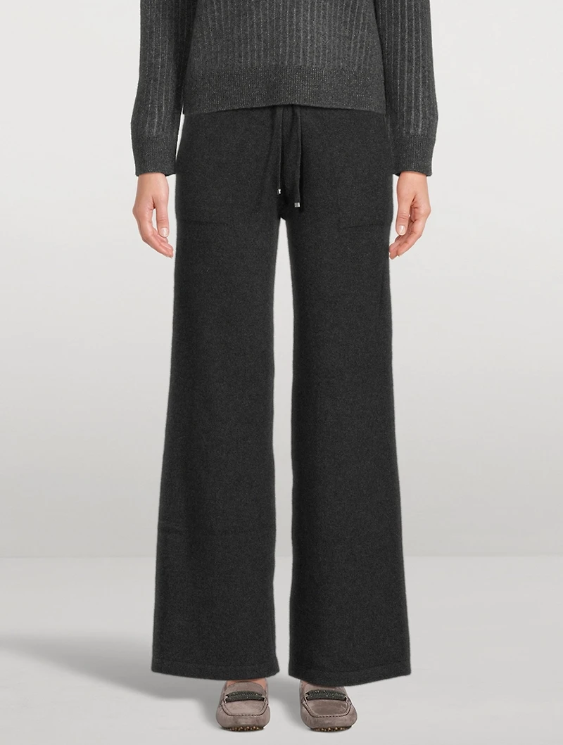 Drawstring Cashmere Trousers