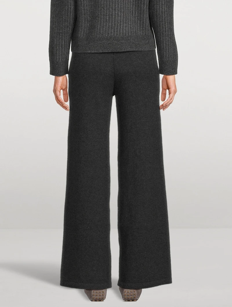 Drawstring Cashmere Trousers