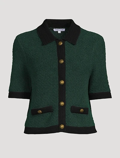 Marie Tweed Cardigan