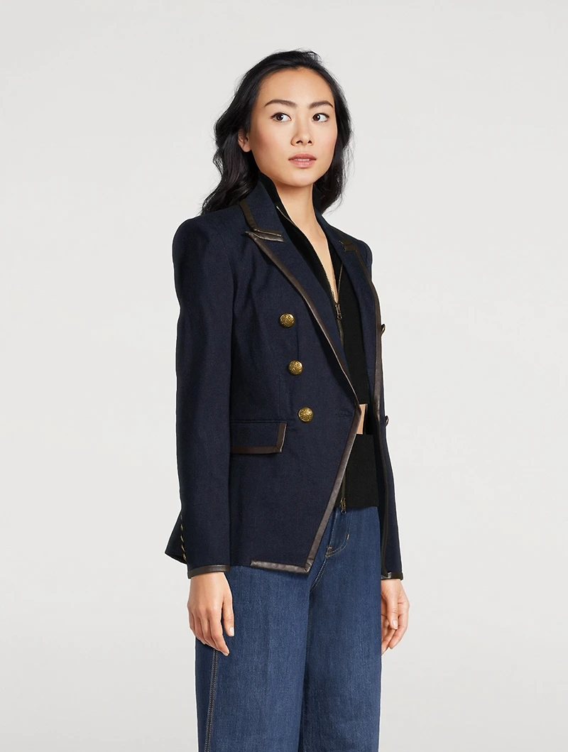 Miller Dickey Double-Breasted Blazer