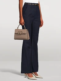 Gracie Denim Flare-Leg Trousers
