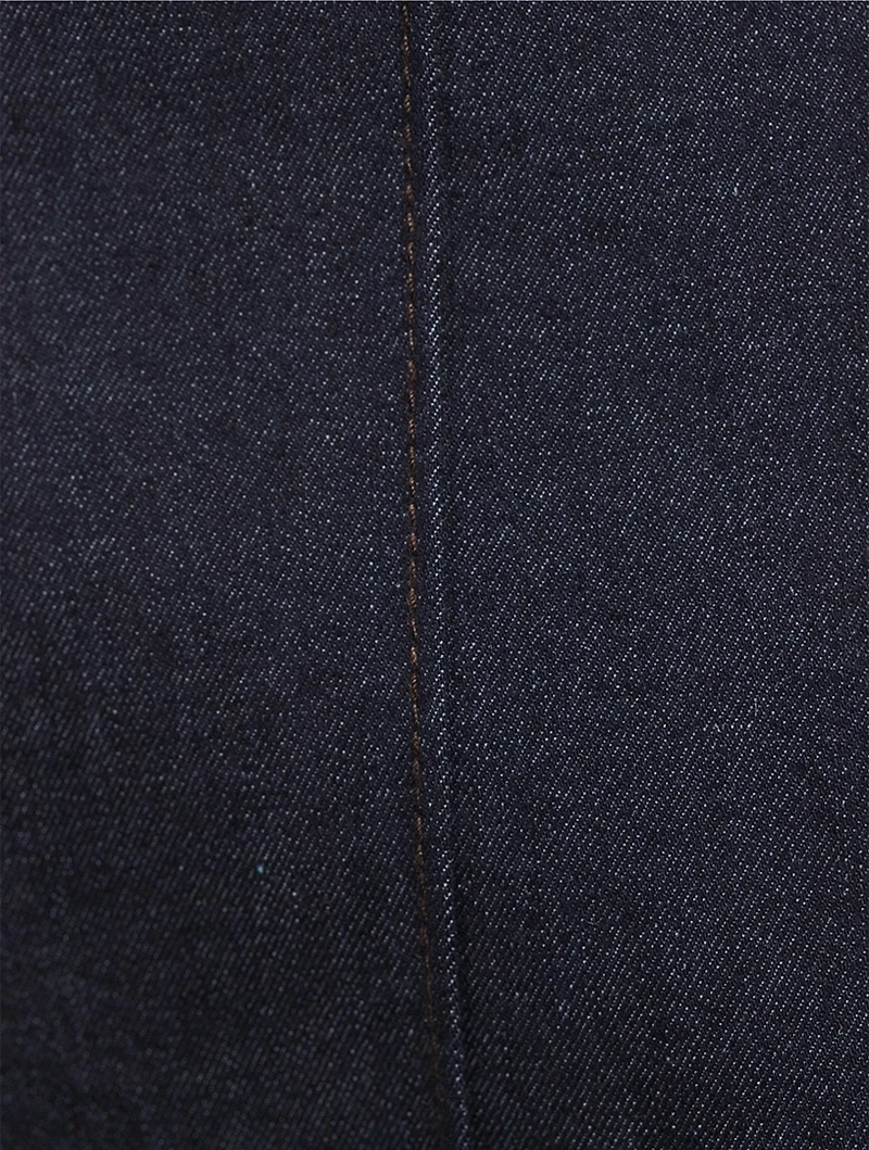 Gracie Denim Flare-Leg Trousers