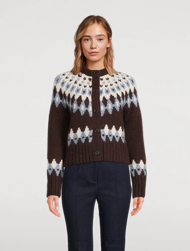 Christina Fair Isle Cardigan