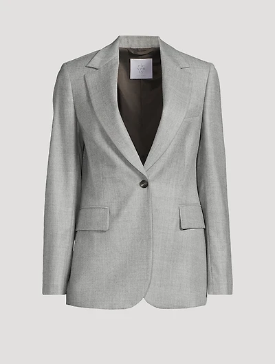Lurex Single Button Blazer