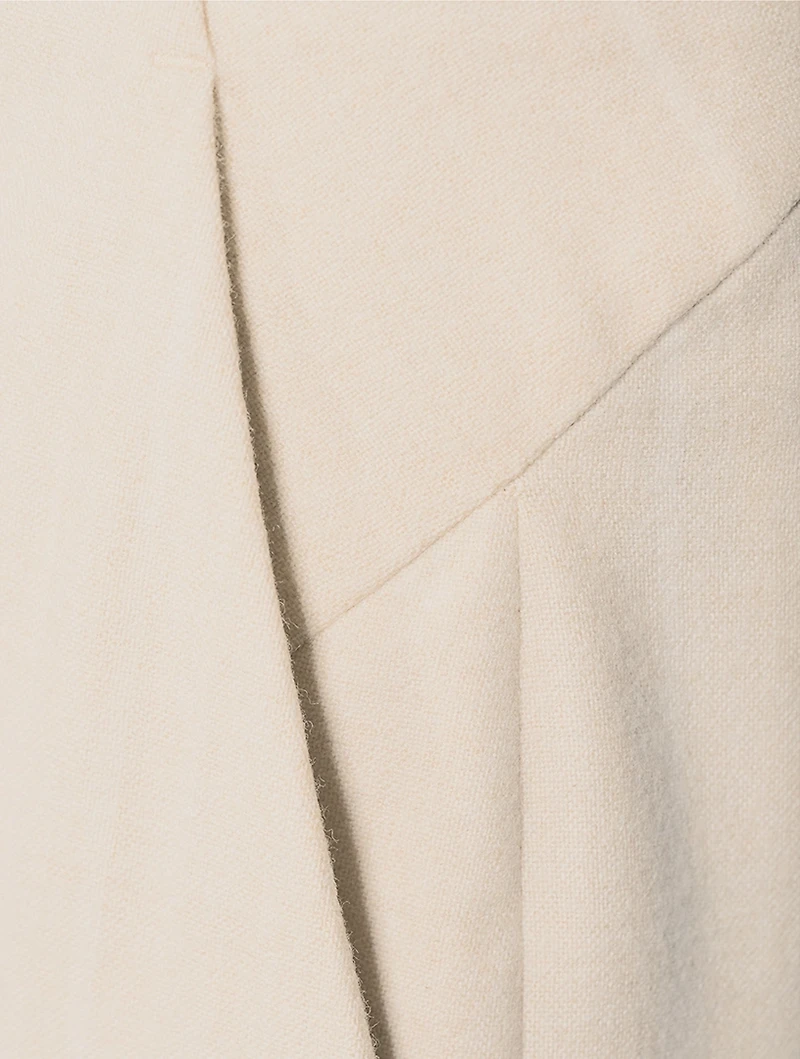 Tapered Wool Trousers