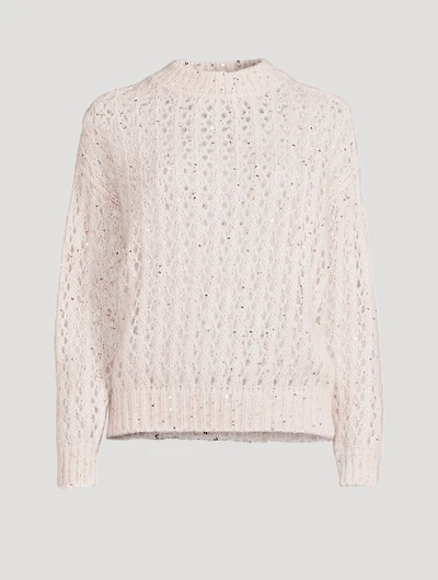 Sequin Knit Sweater