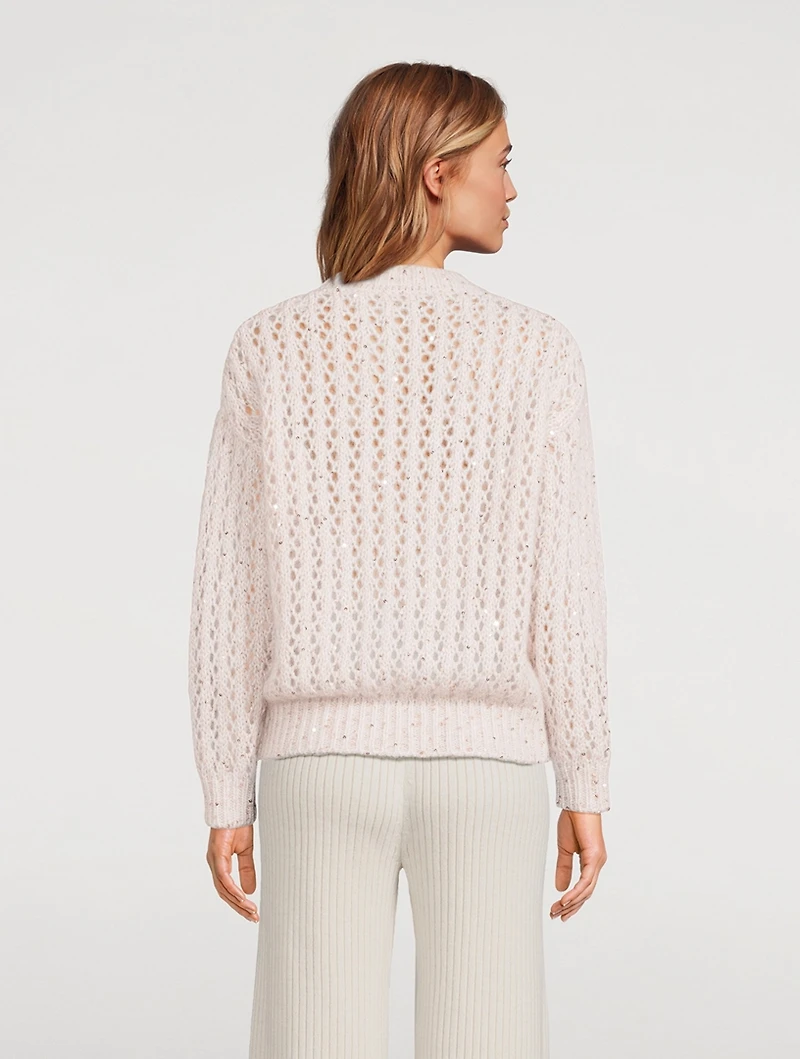 Sequin Knit Sweater