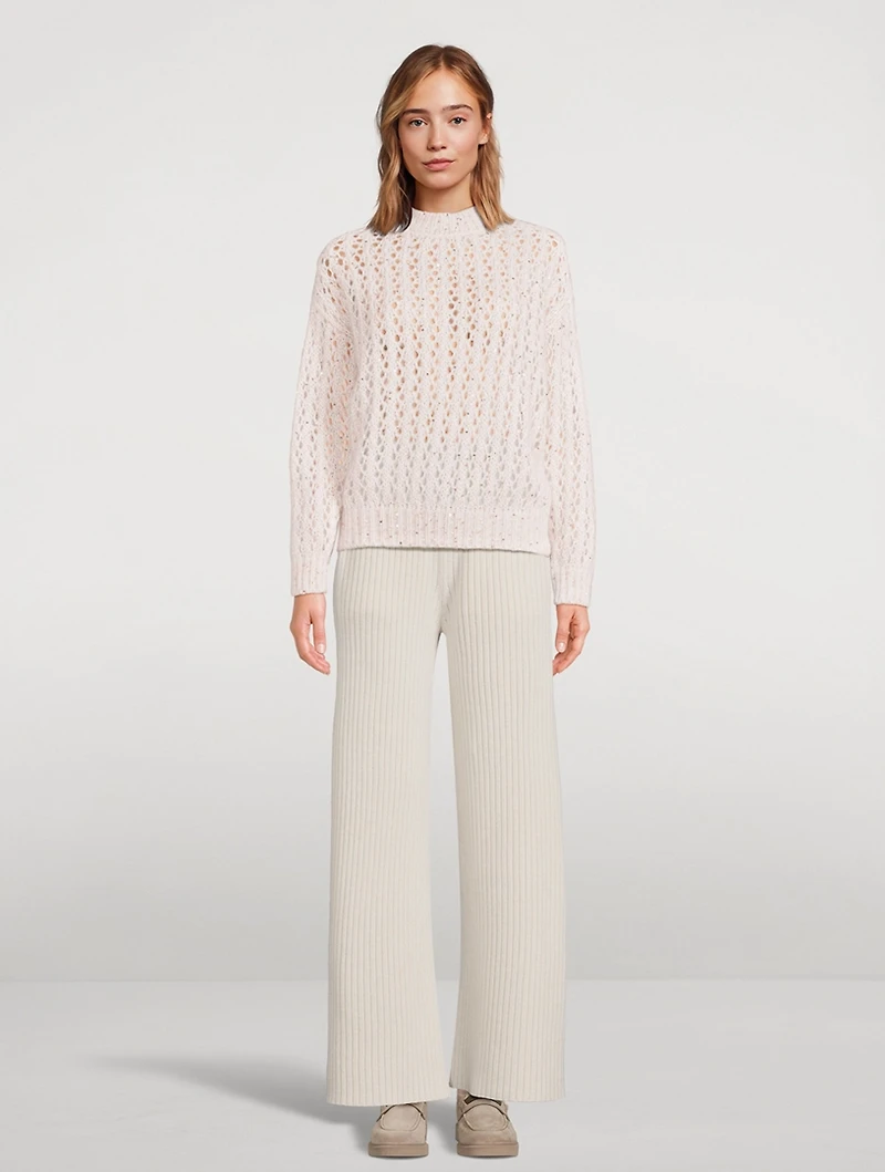 Sequin Knit Sweater