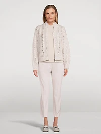 Sequin Knit Cardigan