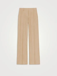 Sullivan Linen Straight-Leg Trousers