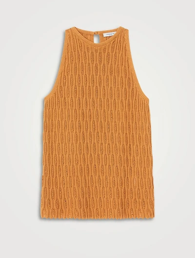Lattice Stitch Tank Top