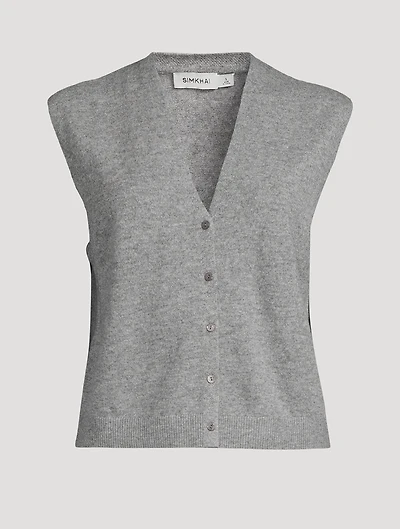 Rozzi Cashmere Sweater Vest