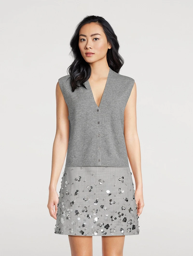 Rozzi Cashmere Sweater Vest
