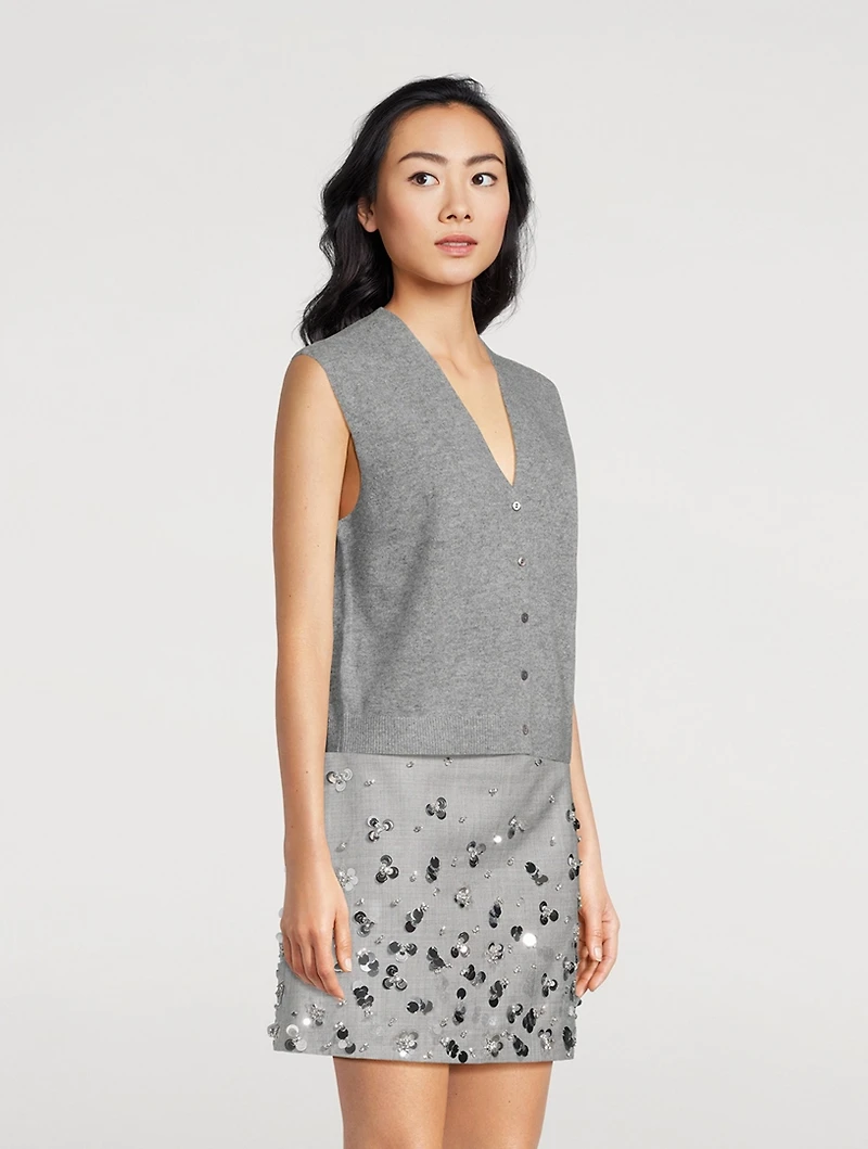 Rozzi Cashmere Sweater Vest