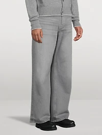 Le de-Nîmes Straight-Leg Denim Pants