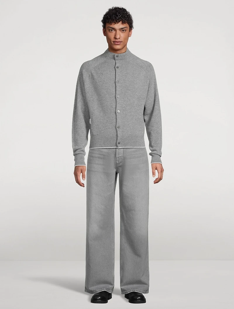 Le de-Nîmes Straight-Leg Denim Pants