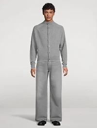 Le de-Nîmes Straight-Leg Denim Pants