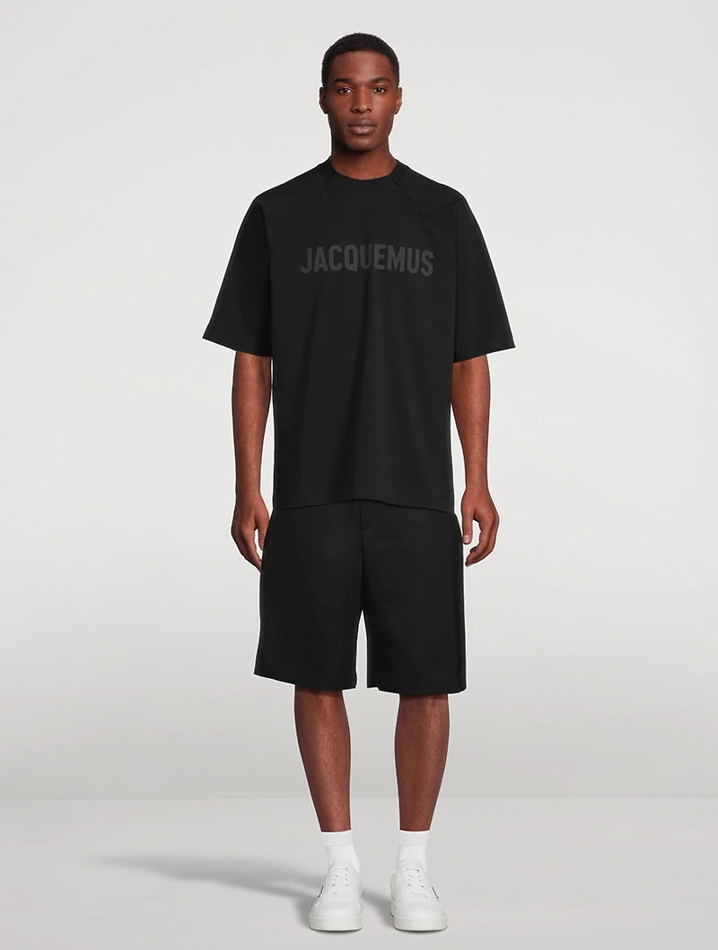 Le Tshirt Typo Cotton T-Shirt