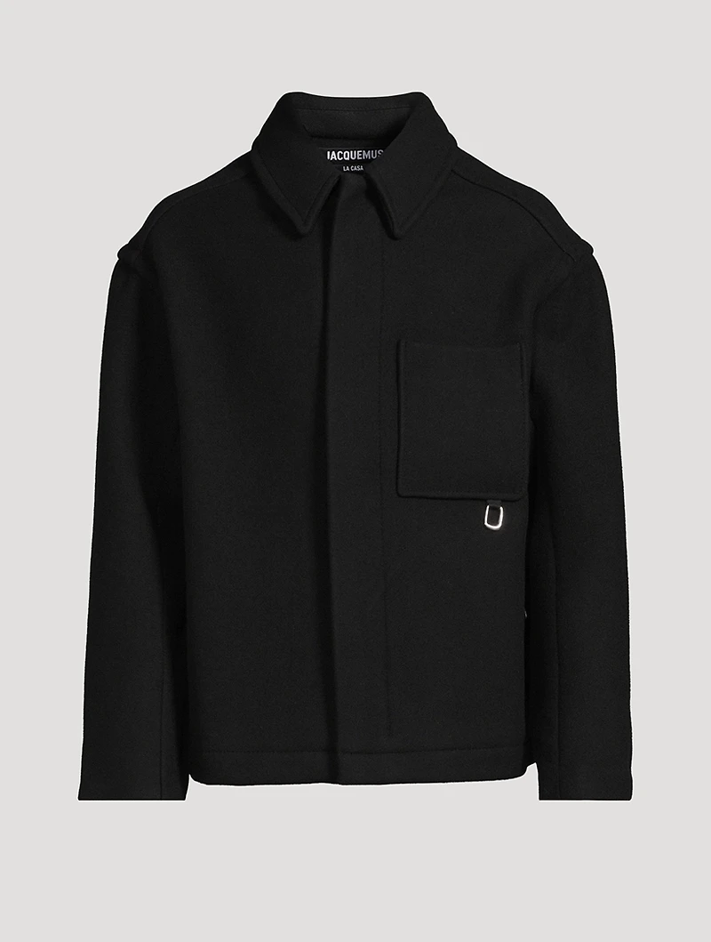 Le Manteau Court Wool Jacket