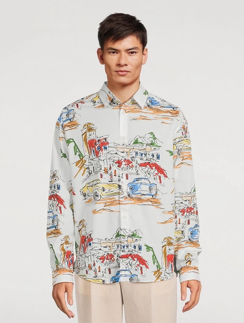 La Chemise Simon Cotton Poplin Shirt