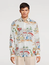 La Chemise Simon Cotton Poplin Shirt