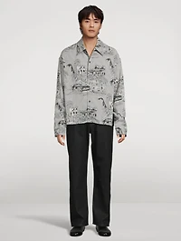 La Chemise Corto Boxy Long-Sleeve Shirt