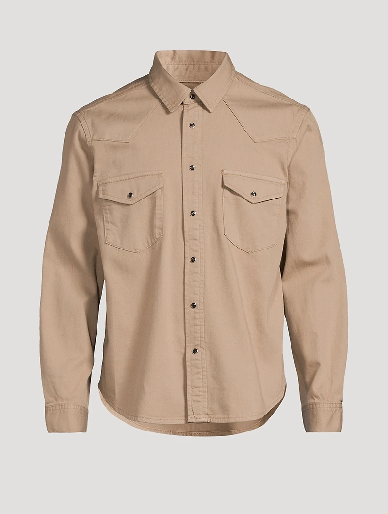 Denim Western Shirt