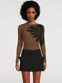 Body Tattoo Long-Sleeve Top