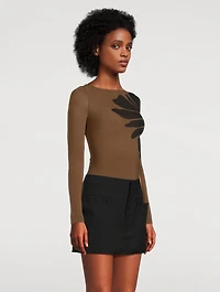 Body Tattoo Long-Sleeve Top