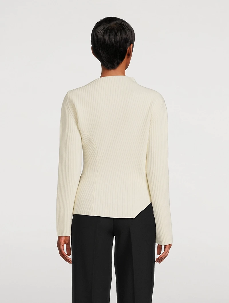 Twisted Ribbed Sweater